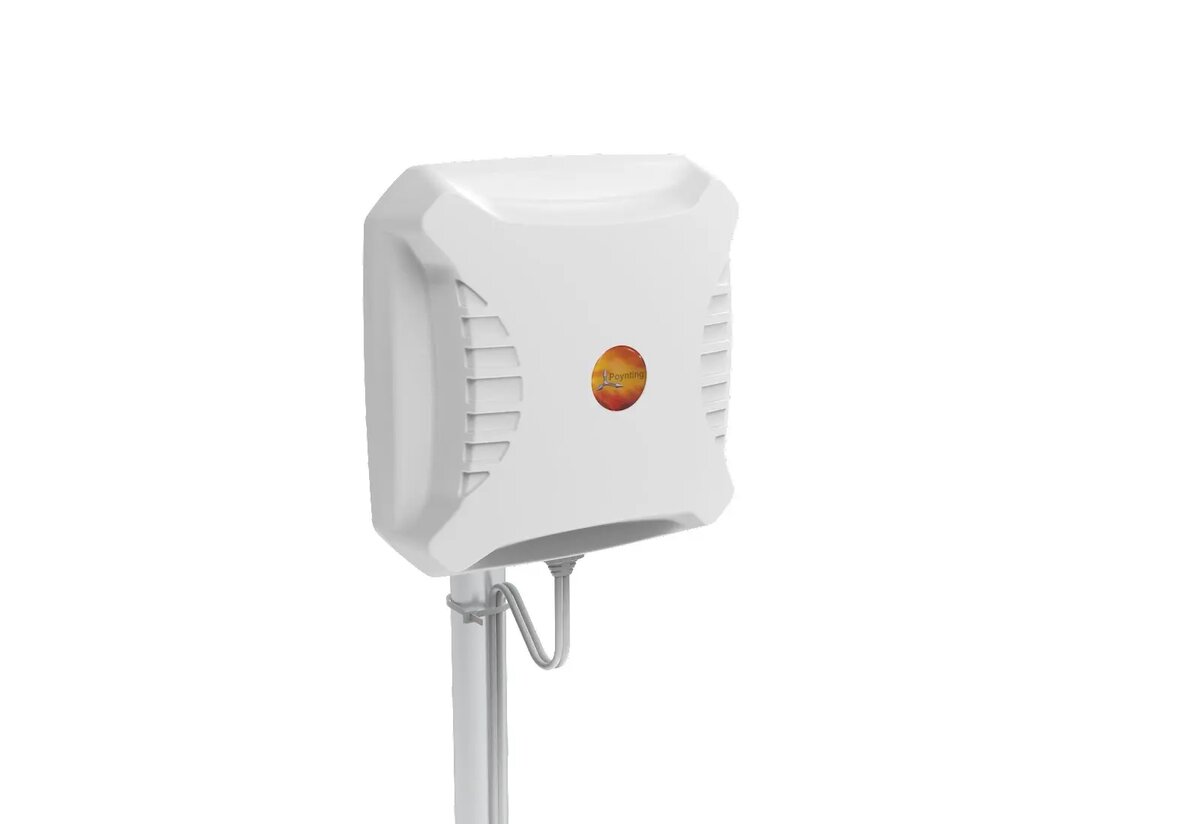 Poynting XPOL-2-5G-10 directional 5G antenna viewed from the front